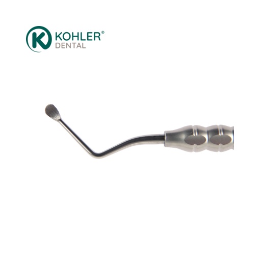 7657-S - Chiureta de os (alveolara) cu zimti LUCAS86 Ø 3,3 mm - KOHLER Dental