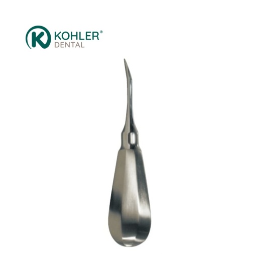 Luxator ușor curbat pe spate, mâner BEIN, LUXCUT - dimensiuni multiple - KOHLER Dental