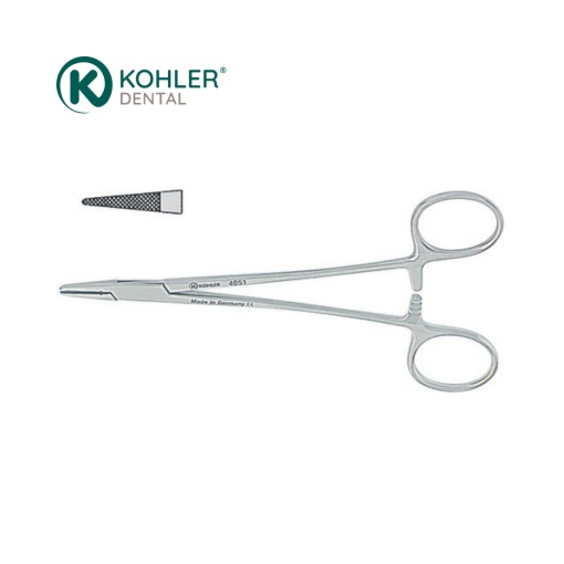 4051 – Port-ac CRILE-WOOD, 15 cm, pentru suturi 3/0 – 4/0 – KOHLER Dental
