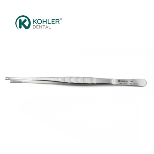 7254 – Pensă chirurgicală CORN, dreaptă, pentru sutură, 15 cm – KOHLER Dental