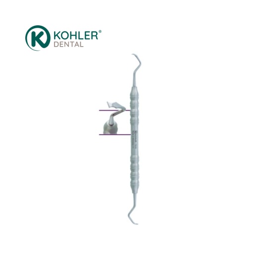 7646 - Dăltiță Parodontală RHODES – 17,5 cm – Mâner TRINOVO – KOHLER Dental