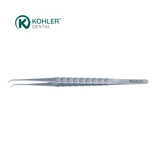 7690 – Micro-pensă cu cioc, curbată, 0,8 mm, TRINOVO, 17,5 cm – KOHLER Dental