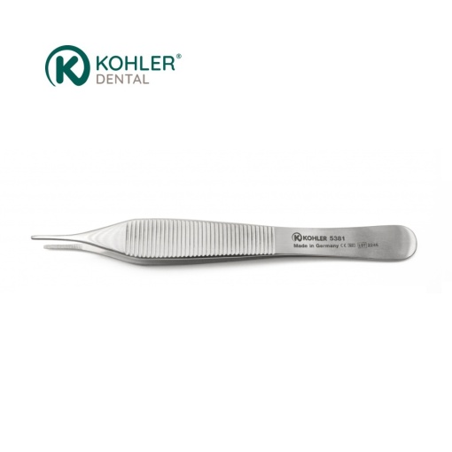 5381 – Pensă chirurgicală MICRO-ADSON cu parte activă anatomică fină, 12 cm – KOHLER Dental