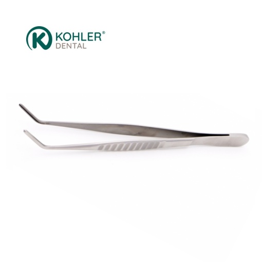 5242 – Pensa chirurgicală DE BAKEY, angulată, 16 cm, vârf 2,0 mm – KOHLER Dental