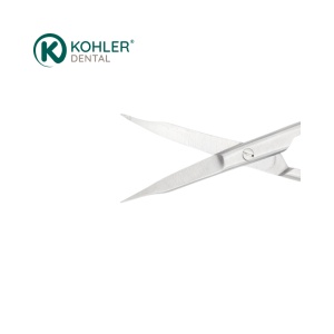 4010 - Foarfece dublu angulata pentru tesut si mucoasa GOLDMAN - FOX - 12,5 cm - KOHLER Dental - Img 4