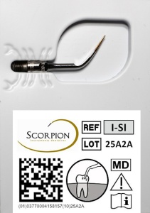 Anse de detartraj, I-SI, Scorpion pentru Sirona SiroSonic – Compatibile cu capacele PEEK CLiP - Img 6