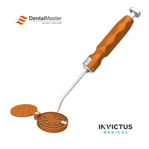 Aplicator automat pentru pini cu Ø 2.5mm — fixare pneumatică sigură, cu o singură mână