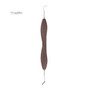 Instrument pentru Modelarea Estetică a Compozitului Meddins Tip 4 – Mâner Silicone Ergonomic (Dublu Activ)