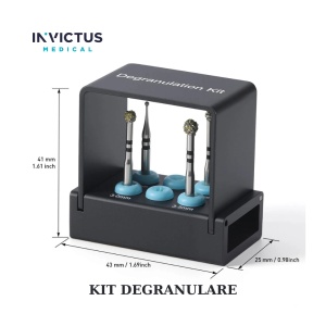 Kit Freze de Degranulare Dentară – 4 Freze Diamantate CA 2,35 mm, Ø 1,0–3,5 mm, Autoclavabil - Img 9
