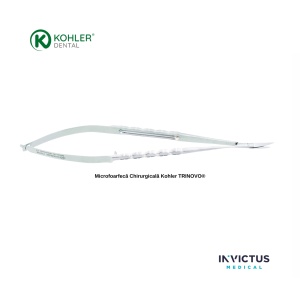 Microfoarfecă Chirurgicală Kohler TRINOVO® – Instrumente de Precizie din Oțel German pentru Microchirurgie