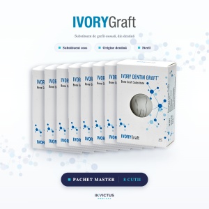 Pachet MASTER 8 × Ivory Dentin Graft în godeu