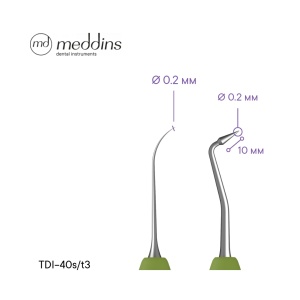 Spatulă pentru Modelarea Fisurilor cu mâner silicon – TDI-40s/t3 - Img 2