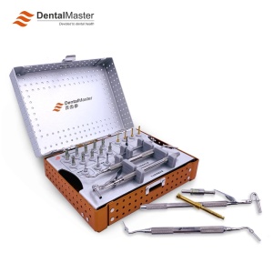 Trusă Sinus Lift Intern MSE - Freze cu Vârf Sferic, Stopere și Instrumente pentru Grefă, Abordare Crestală (MSE Internal Sinus Lift Kit) - Dental Master