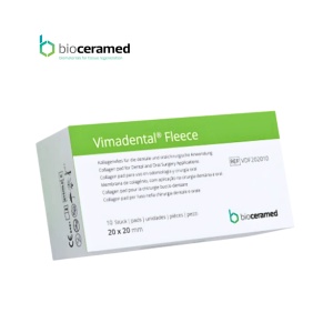 Vimadental® Fleece 20x20 mm – Burete Hemostatic din Colagen Porcin Resorbabil, 10 bucăți/cutie - Img 5