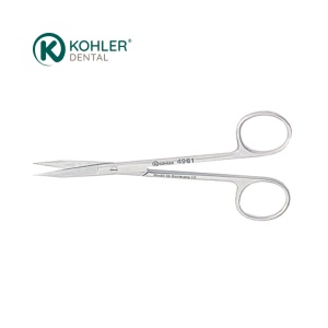 4961 - Foarfeca pentru tesut si mucoasa GOLDMAN-FOX - 12,5 cm - KOHLER Dental - Img 1