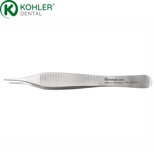 5381 - Pensă chirurgicală Micro-Adson cu dinți KOHLER Dental, 12 cm