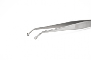 6397 – Pensă chirurgicală pentru sutură, angulată, Ø 1,6 mm, 16 cm – KOHLER Dental - Img 2