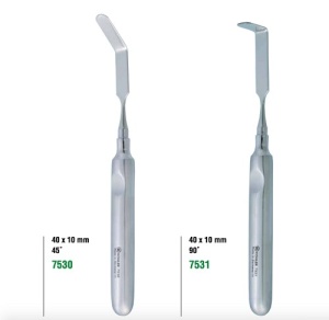 7530 – Depărtător pentru apicectomie, zimțat, angulat 45° – KOHLER Dental - Img 3
