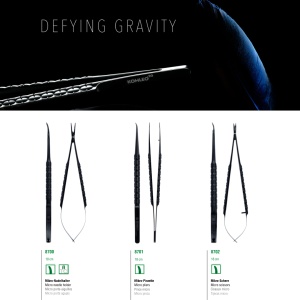 8701 – Foarfecă Microchirurgicală KOHLEO<20, 17.5 cm, TRINOVO, DLC Coated, Curbat – KOHLER Dental - Img 5