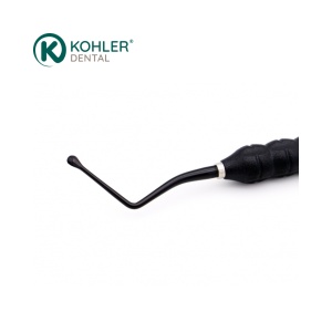 9221 – Chiuretă Lucas 85 ENDOBLACK – KOHLER Dental – Ceramică Neagră Ø 2,8 mm Chiuretaj Alveolar - Img 3