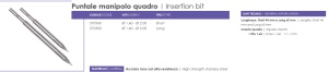 Capăt de șurubelniță scurt/lung pentru inserarea șuruburilor MC Bio - Img 3