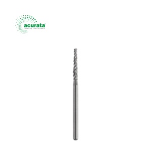 Freză chirurgicală pentru os Acurata | Dantură încrucișată | Turbină FG XL | Ø 1,6 mm | REF 500.316.408.298.016
