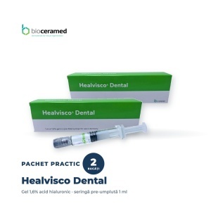 Healvisco Dental - pachet PRACTIC 2 buc.