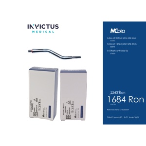 MCbio Surgery – Kit 30 Pini LCM 3mm (20+10) cu Offset Controlled Tip