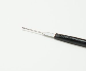 Microlamă pentru microchirurgie vârf tip șarpe (Snake Blade), flexibile, cu mâner integrat - Img 5