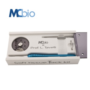 Soft Tissue Tack Kit Tuff Tack – MCbio × Prof. L. Tavelli, instrumentar compact pentru fixarea grefelor de țesut moale (cod 575976)