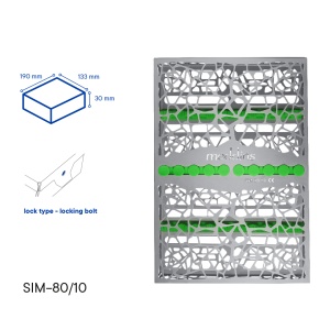 Tavă Sterilizare Instrumente Meddins SIM-80/10 – TYPE 4 (10 instrumente) - Img 7