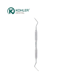 4564 - Elevator de fragmente radiculare, angulat, maner rotund HEIDBRINK 2 - KOHLER Dental - Img 1