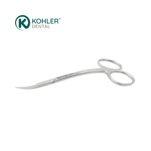 6947 - Foarfece dublu angulată pentru țesut și mucoasă LA-GRANGE - 11,5 cm - KOHLER Dental - Img 2
