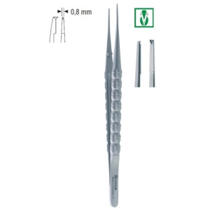 7689 – Micro-pensă cu cioc, dreaptă, 0,8 mm, lungime 17,5 cm – KOHLER Dental - Img 2