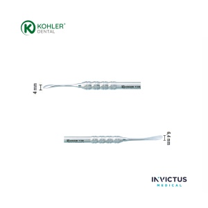 Decolator Periostal NORDBERG Kohler 7108 TRINOVO® – Instrument Microchirurgie Parodontală și GBR din Oțel German - Img 2