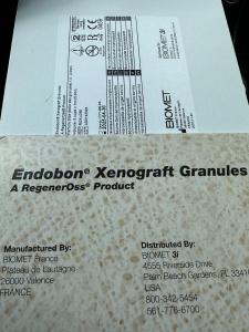 Endobon Xenograft – Granulație Mare, 5 × 1 ml (5 cc), ZimVie - Img 6
