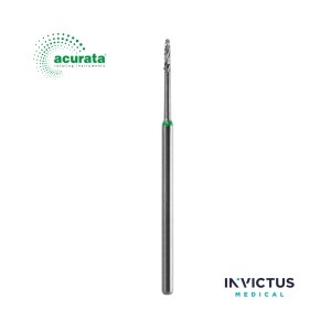 Freză chirurgicală de os Acurata | 4 tăișuri | Piesă dreaptă | Ø 1.6 mm | Cod 500.104.254.297.016