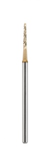 Freză de os tip Lindemann, pentru piesa dreaptă, acoperită cu zirconiu, diametru 2.1 mm - Acurata - Img 2