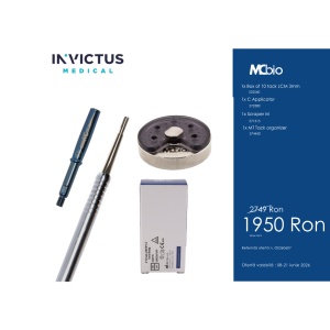 MCbio Surgery – Kit 10 Pini LCM 3mm cu Aplicator C și Scraper M