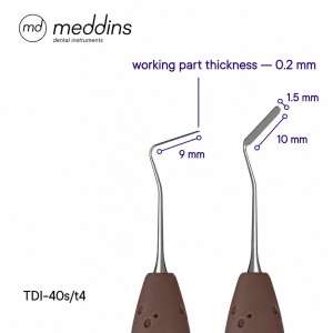 Spatulă pentru Modelare Estetică a Compozitelor – TDI-40s/t4 - Img 2