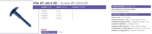 Șuruburi de Tenting din titan Gr. 5 pentru augmentări verticale - Ø1.60/6.00 (2 buc./pachet) – MC Bio Surgery - Img 2
