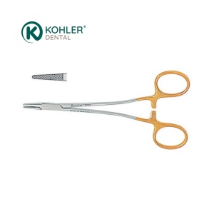 4283 – Micro Port-ac SCHWEDEN-MODELL, 15 cm, cu carbură de tungsten, pentru suturi 5/0 – 7/0 – KOHLER Dental - Img 1