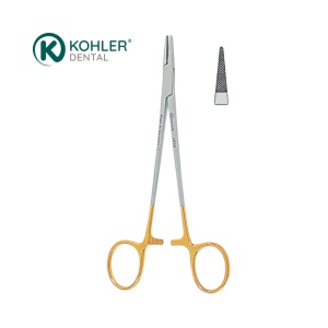 4603 – Port-ac CRILE-WOOD cu carbură de tungsten, 18 cm, pentru 4-0 până la 6-0 – KOHLER Dental - Img 2