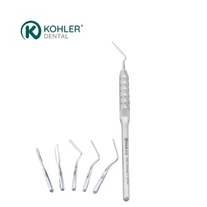 6748-SET - Set maner periotom + 6 capete periotom - KOHLER Dental - Img 1