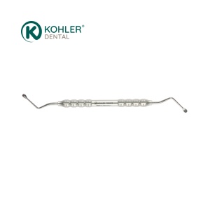 7658-S – Chiuretă Os Alveolară LUCAS 87 Zimți Ø 3,8 mm – KOHLER Dental TRINOVO – Prindere Superioară Molari - Img 2