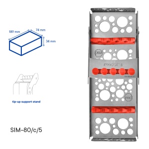 Casetă Sterilizare Instrumente Meddins – SIM-80 c/5 (5 instrumente) - Img 5
