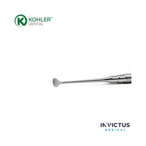 Chiuretă de Os MOLT 2/4 Kohler 5780 – Instrument Chirurgie Orală și Implantologie din Oțel German, 19 cm - Img 2