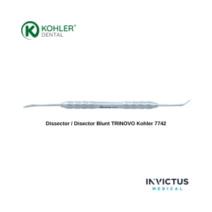 Decolator Periostal Kohler 7742 – Instrument Microchirurgie Parodontală și Implantologie din Oțel German