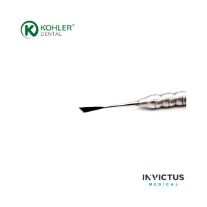 Decolator Periostal Micro cu Daltă 24G Kohler 7580 TRINOVO® – Instrument Microchirurgie Parodontală și GBR din Oțel German - Img 4