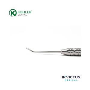 Elevator de Papilă / Decolator Periostal MICRO Dr. Jurczynski Kohler 7628 TRINOVO® – Instrument Microchirurgie din Oțel German - Img 5
